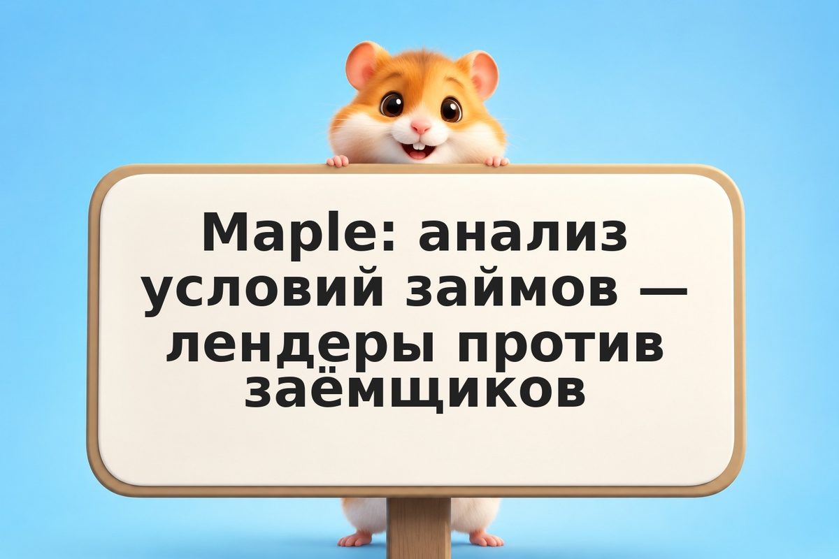 Maple: анализ условий займов — лендеры против заёмщиков