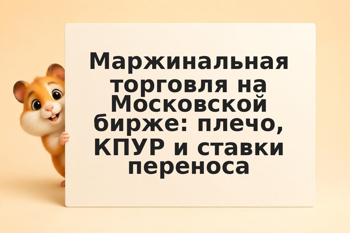 Маржинальная торговля на Московской бирже: плечо, КПУР и ставки переноса