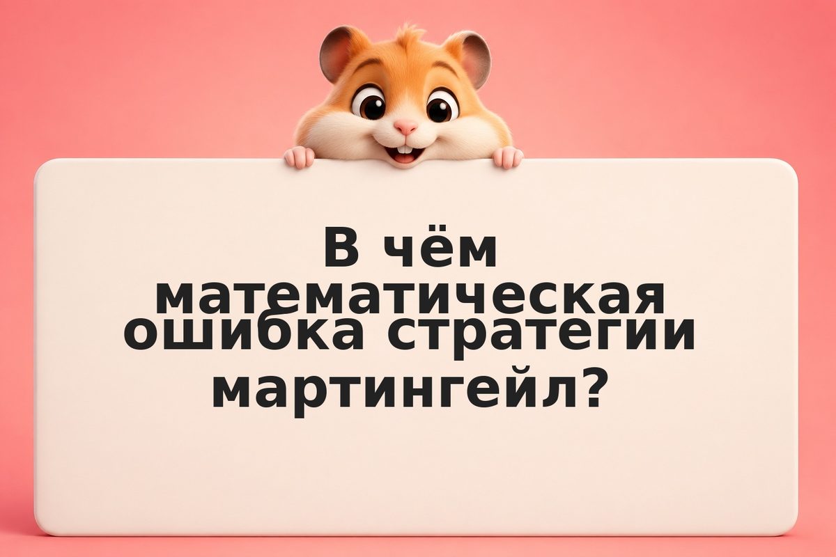 Почему мартингейл не работает: математика убыточности стратегии удвоения ставок