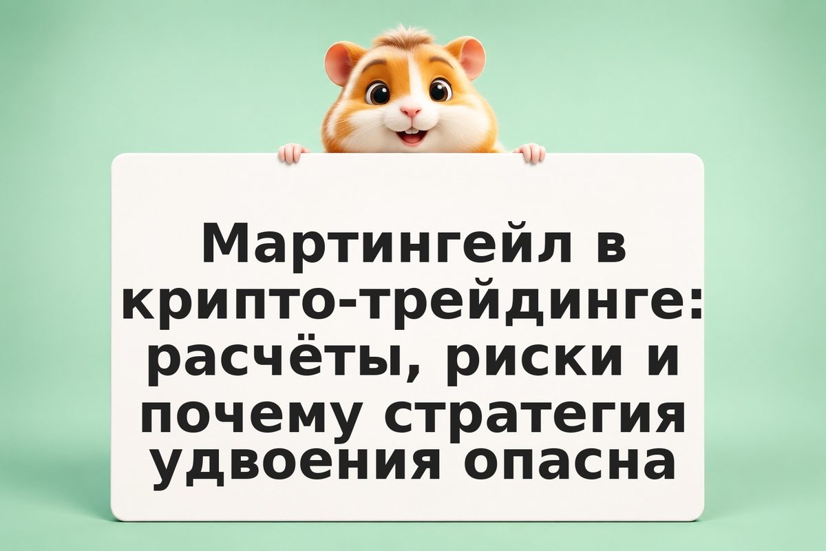 Мартингейл в крипто-трейдинге: расчёты, риски и почему стратегия удвоения опасна