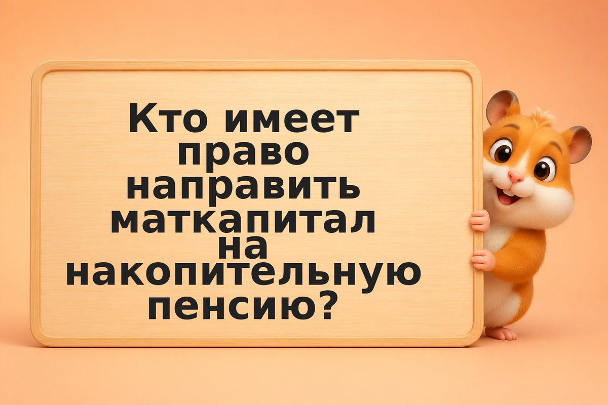 Направление материнского капитала в накопительную пенсию матери