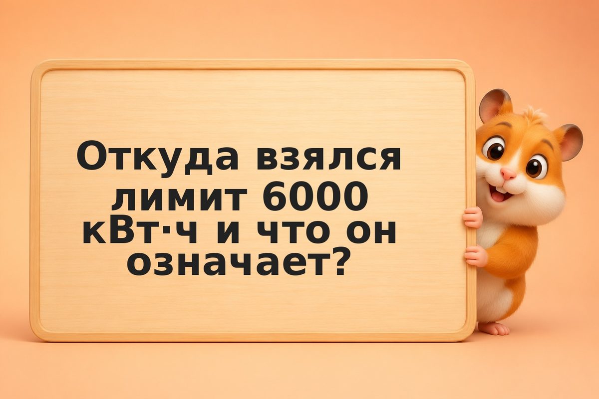 Лимит 6000 кВт·ч при майнинге: как работает граница между домашним и промышленны
