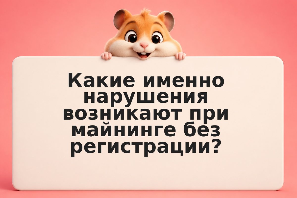 Майнинг без регистрации: какие штрафы и ответственность грозят в РФ в 2026