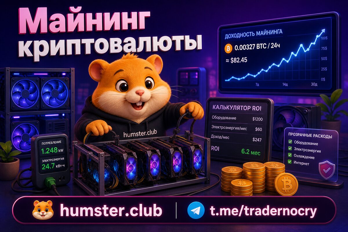 Майнинг криптовалюты ферма: полное руководство на 2026