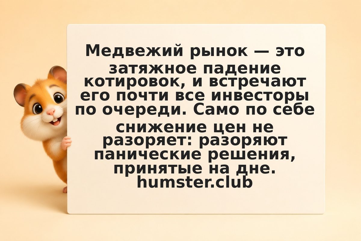 Что делать на медвежьем рынке