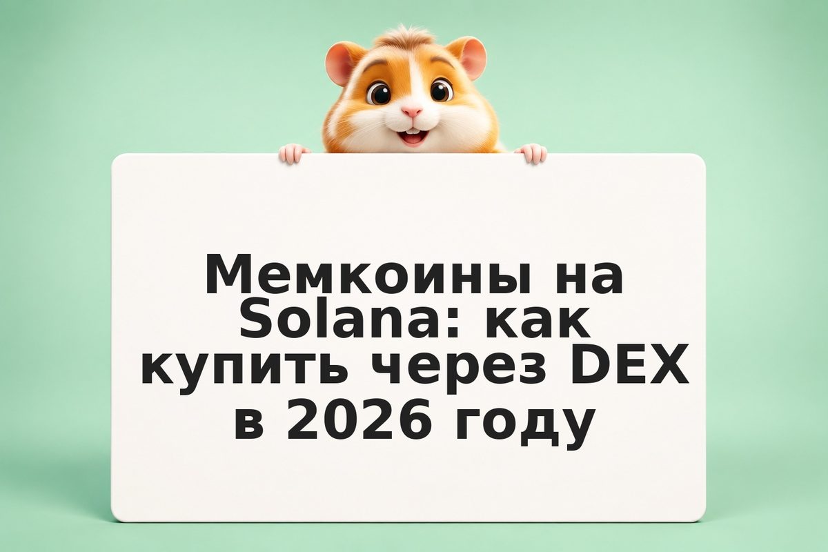 Мемкоины на Solana: как купить через DEX в 2026 году