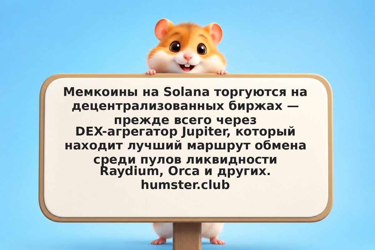 Мемкоины на Solana: как купить через DEX в 2026 году