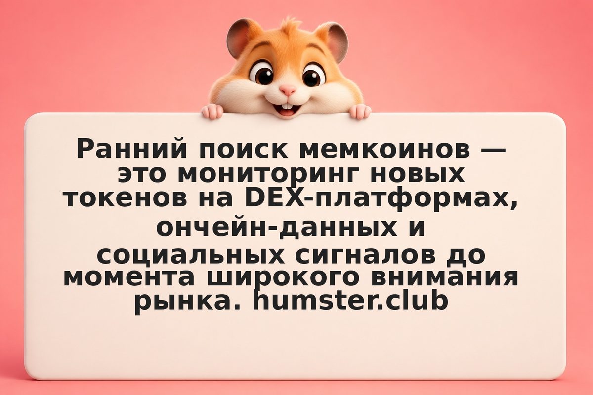 Как найти мемкоин до памп: методы раннего поиска и оценки рисков