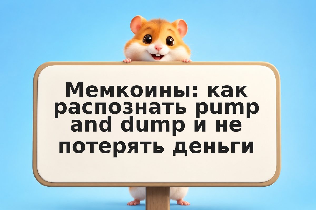 Мемкоины: как распознать pump and dump и не потерять деньги