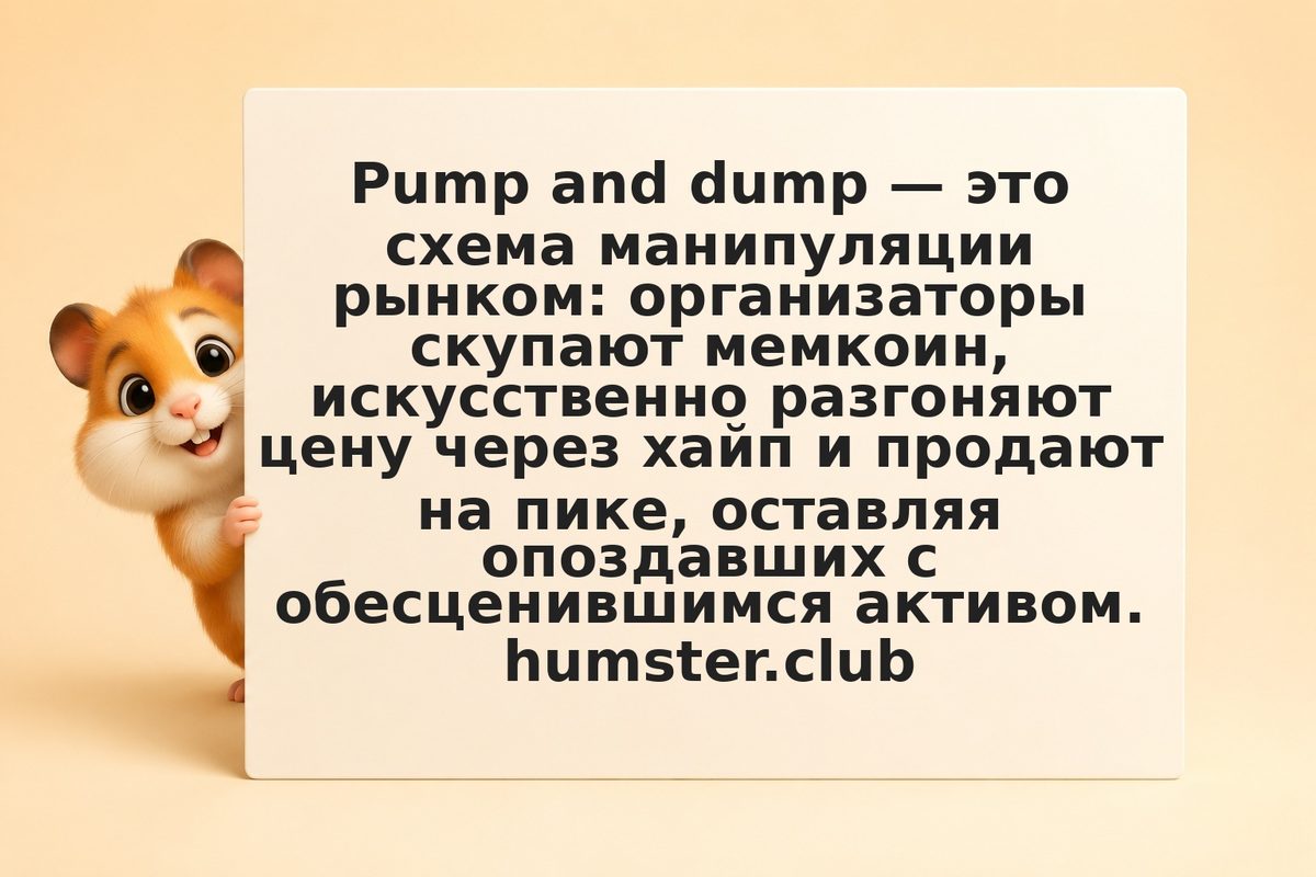 Мемкоины: как распознать pump and dump и не потерять деньги