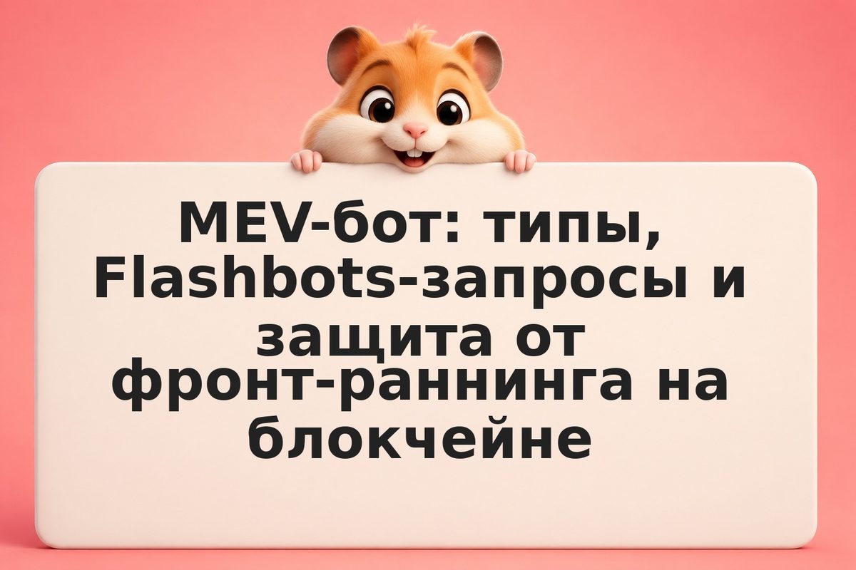 MEV-бот: типы, Flashbots-запросы и защита от фронт-раннинга на блокчейне