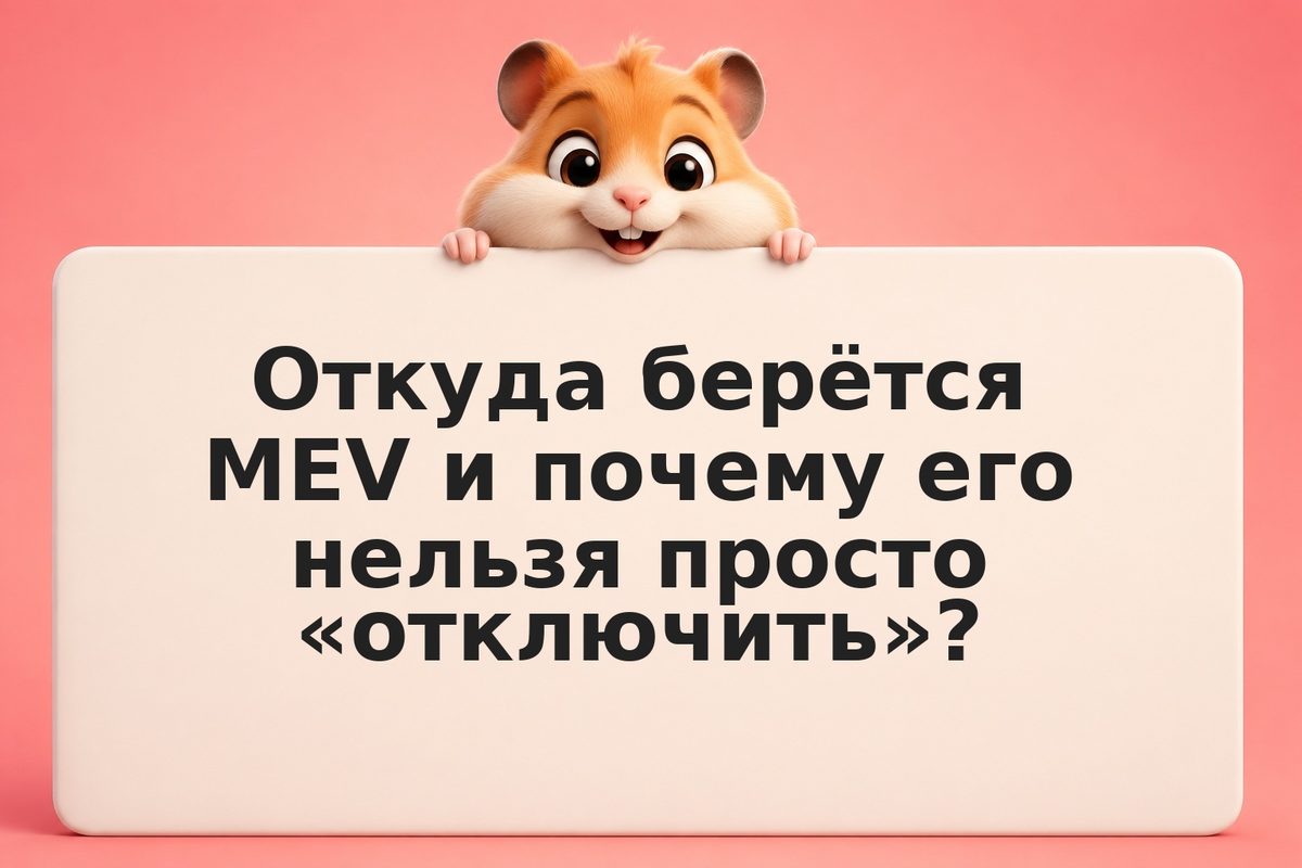 MEV: как майнеры и боты зарабатывают на порядке твоих транзакций