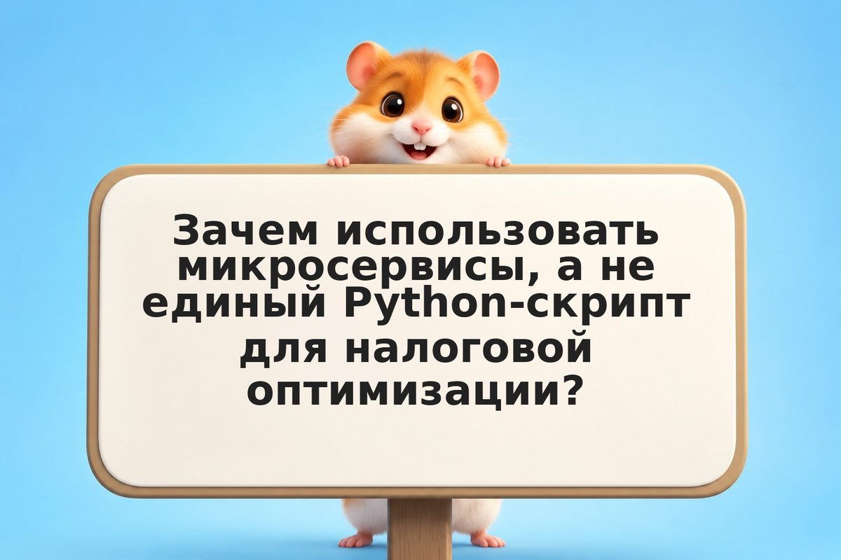 Микросервисная архитектура для tax-optimization: Python, очередь задач и API бро
