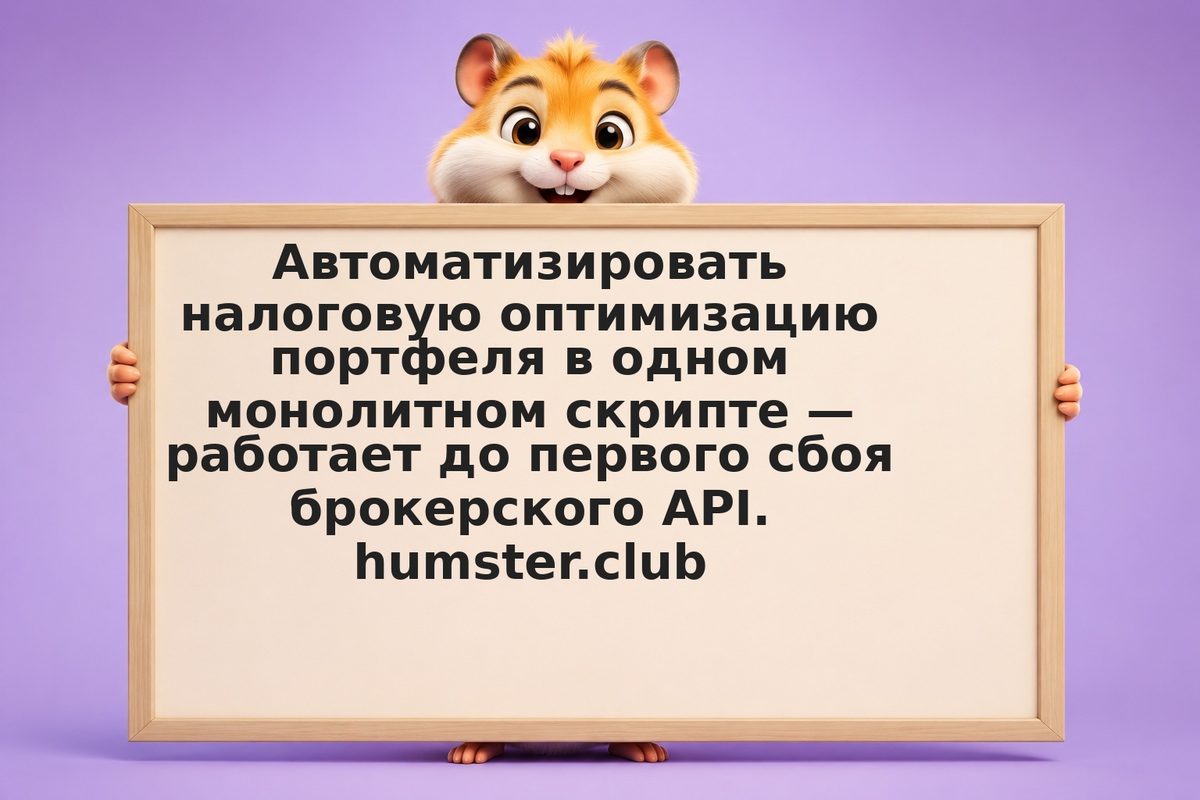 Микросервисная архитектура для tax-optimization: Python, очередь задач и API бро