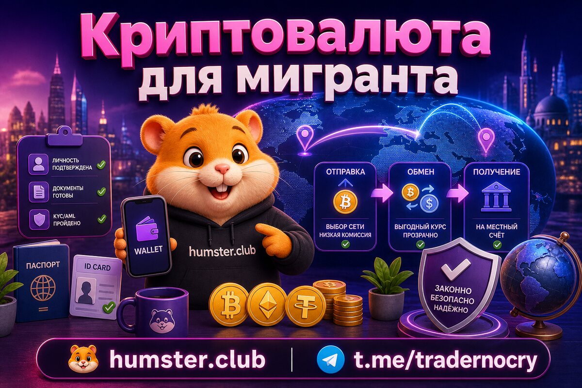 Криптовалюта для мигранта: как вывести деньги из России в 2026 году
