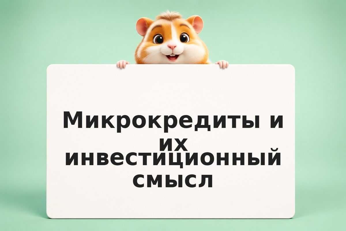 Микрокредиты и их инвестиционный смысл