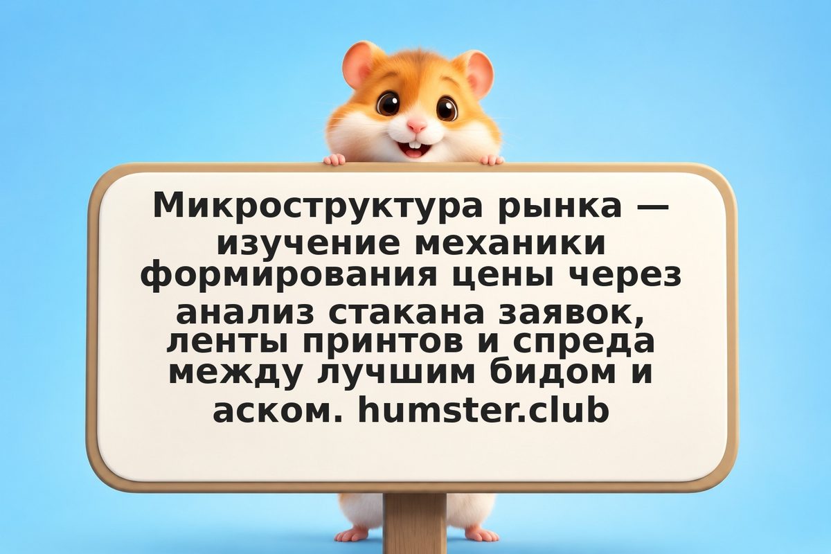 Микроструктура рынка: как читать спред, крупные ордера и стакан для определения 