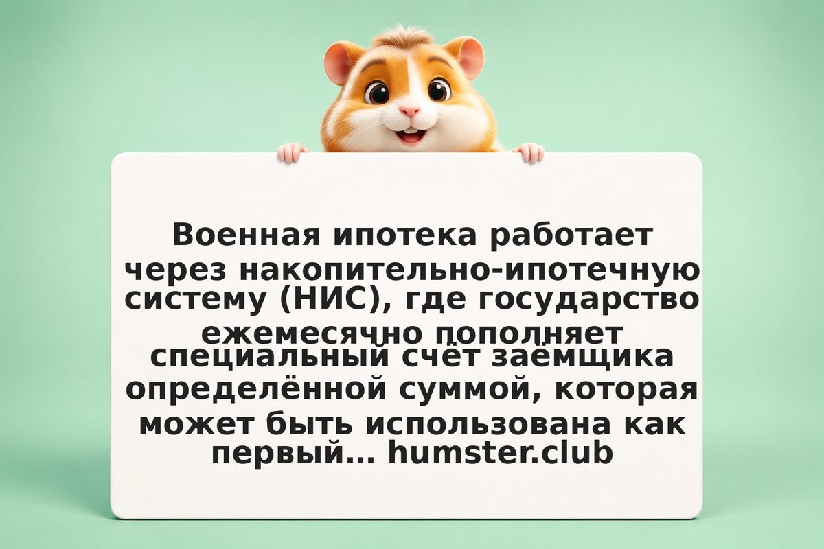 Военная ипотека: накопительная система