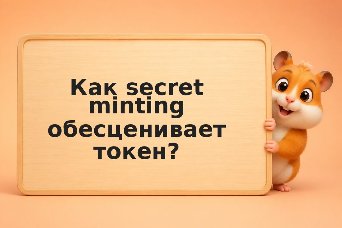 Secret minting: разработчик печатает новые токены тайно, цена падает