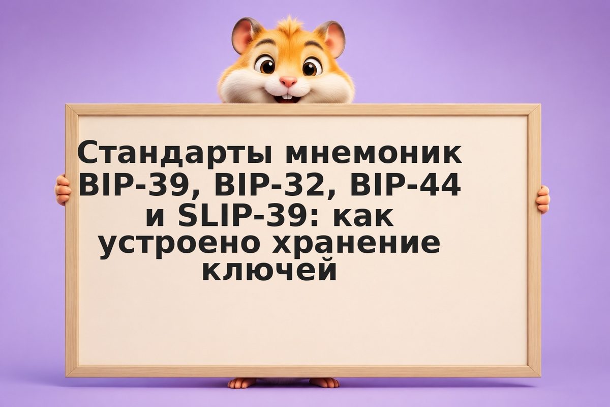 Стандарты мнемоник BIP-39, BIP-32, BIP-44 и SLIP-39: как устроено хранение ключе