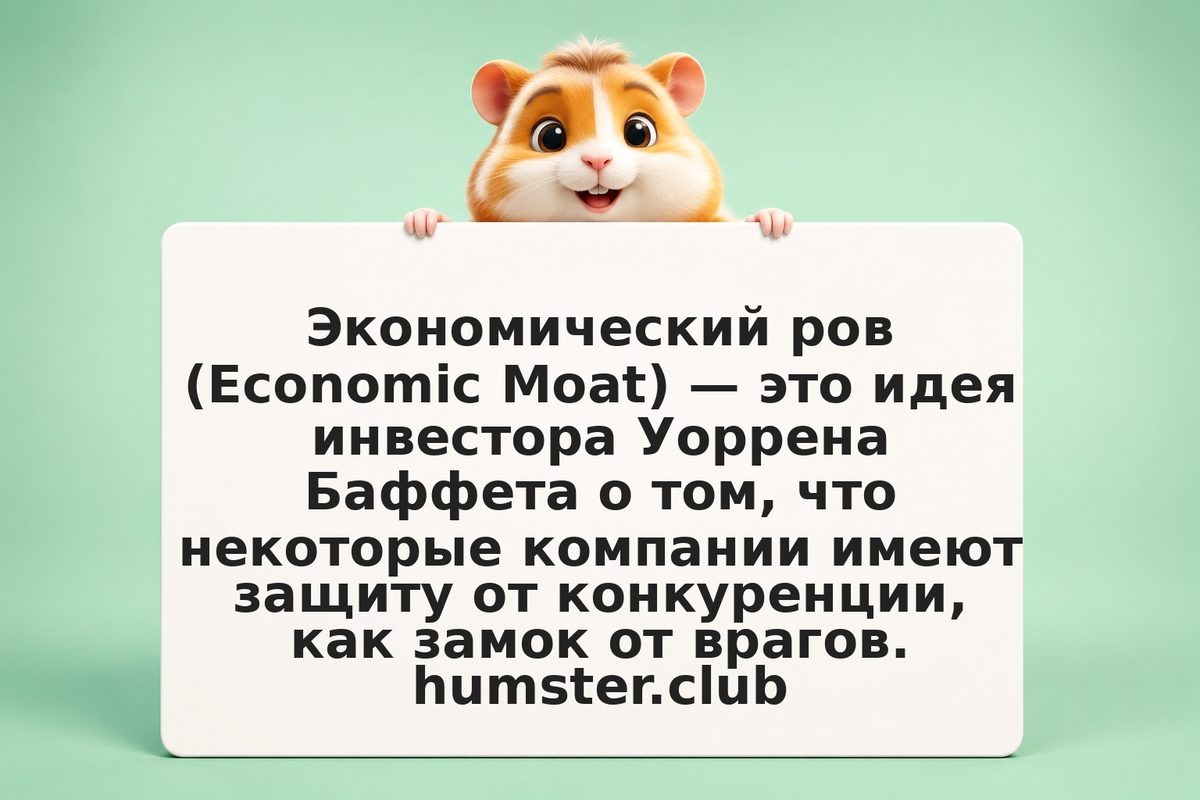 Экономический ров (moat) по Баффету