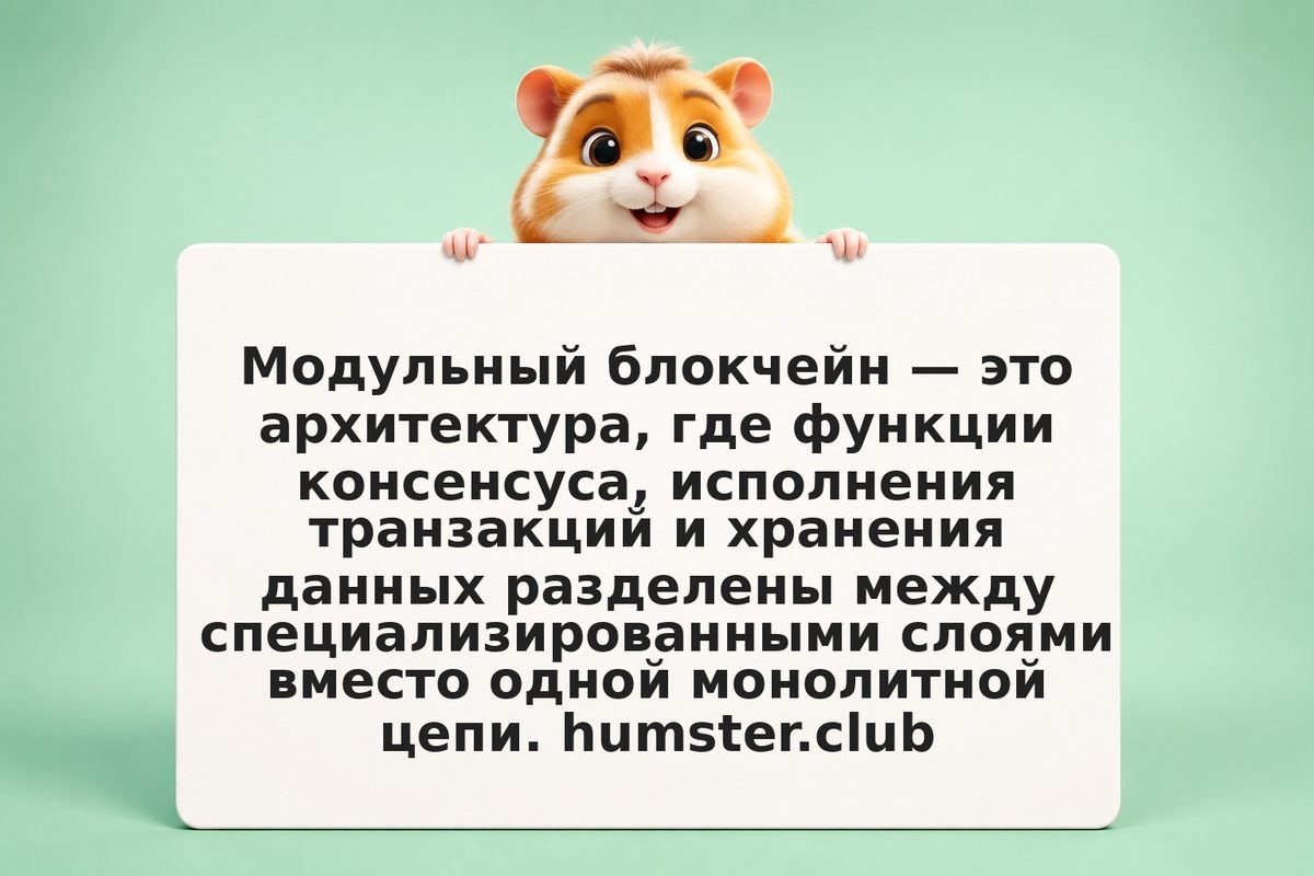 Модульные блокчейны и Celestia: как работает новый подход к масштабированию блок