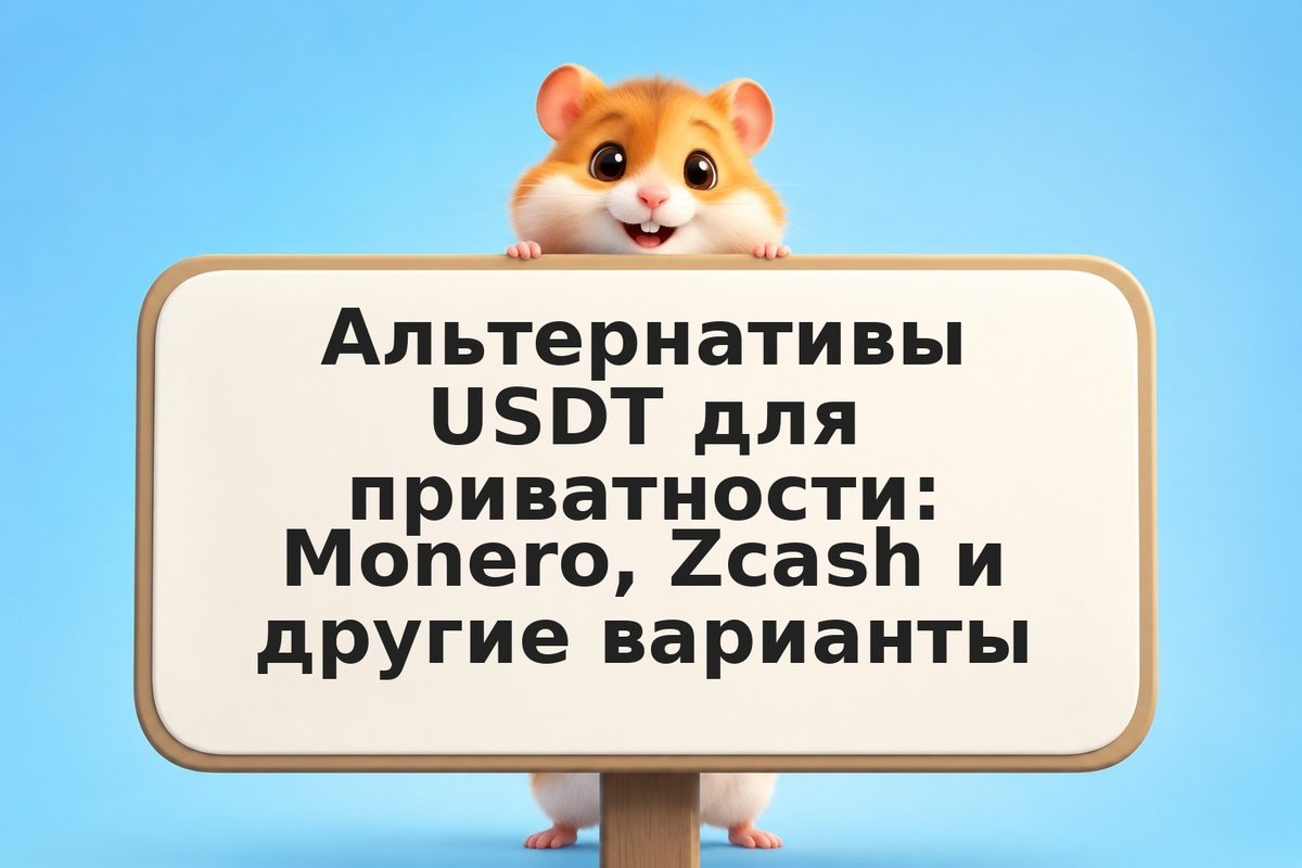 Альтернативы USDT для приватности: Monero, Zcash и другие варианты