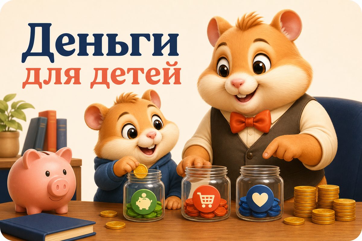 Деньги детям: как накопить
