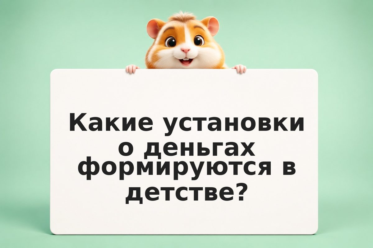 Финансовые установки родителей: как переписать