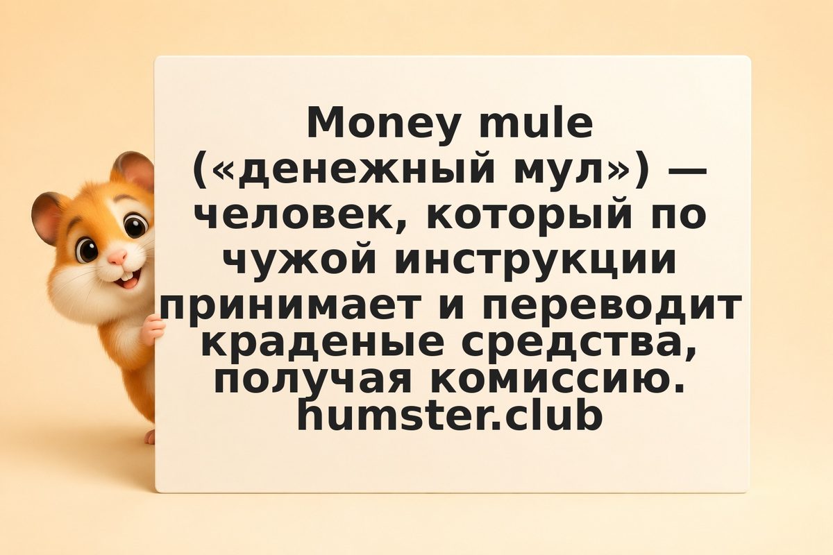 Money mule в крипто: как не стать курьером при выводе украденных активов