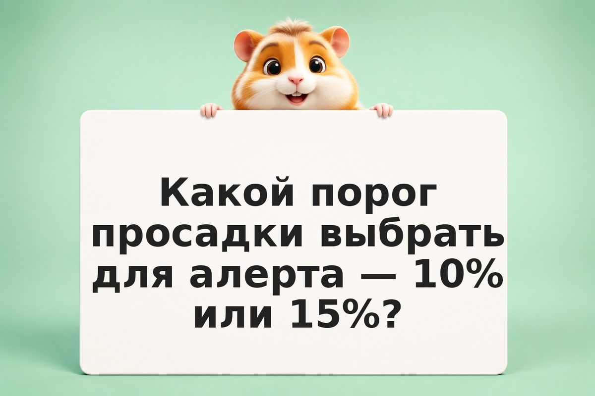 Мониторинг портфеля: система алертов на просадку 10–15% для tax-loss timing