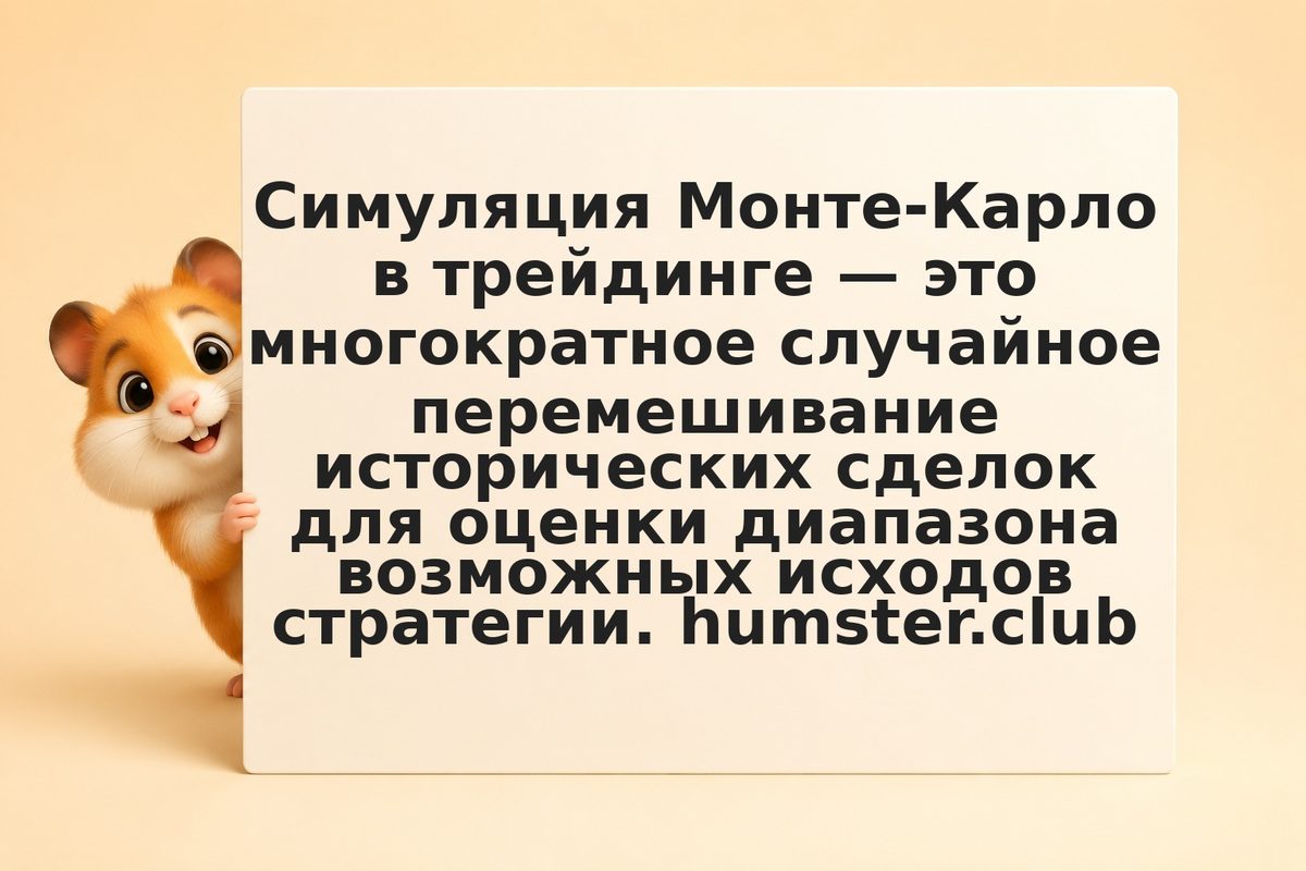 Симуляция Монте-Карло: стресс-тест торговой стратегии через случайные перестанов