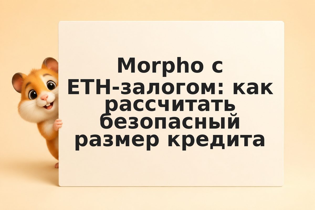 Morpho с ETH-залогом: как рассчитать безопасный размер кредита