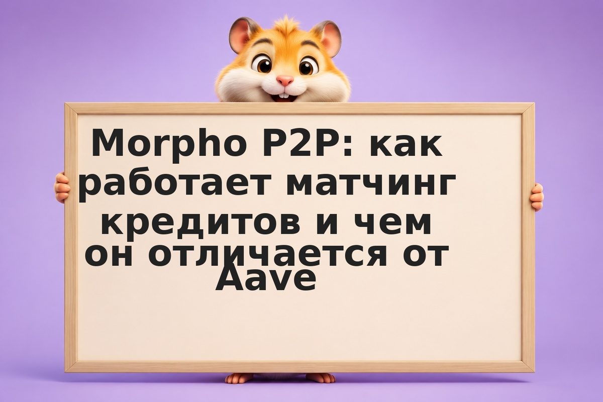 Morpho P2P: как работает матчинг кредитов и чем он отличается от Aave