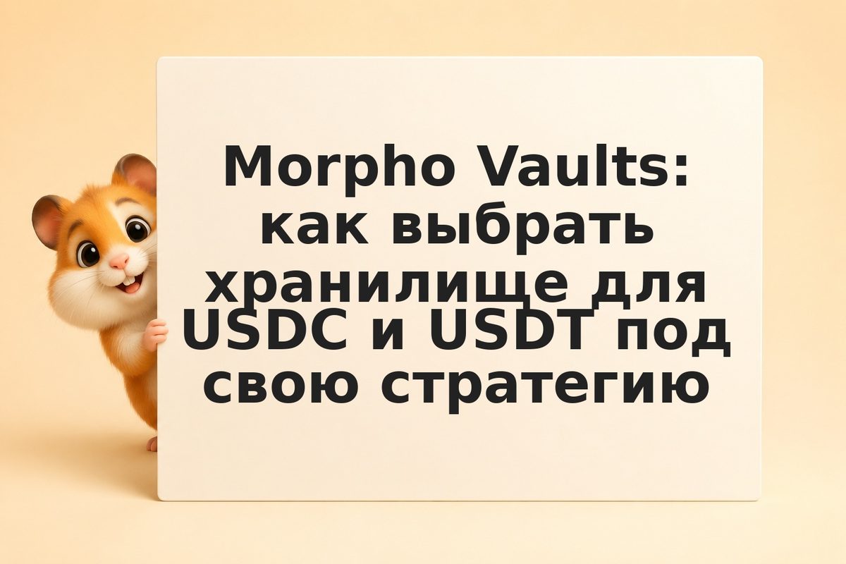 Morpho Vaults: как выбрать хранилище для USDC и USDT под свою стратегию