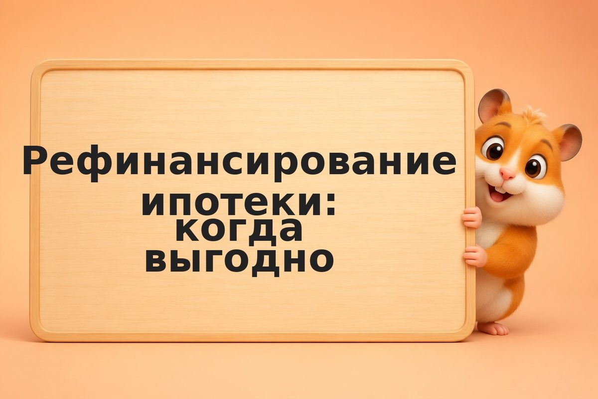 Рефинансирование ипотеки: когда выгодно