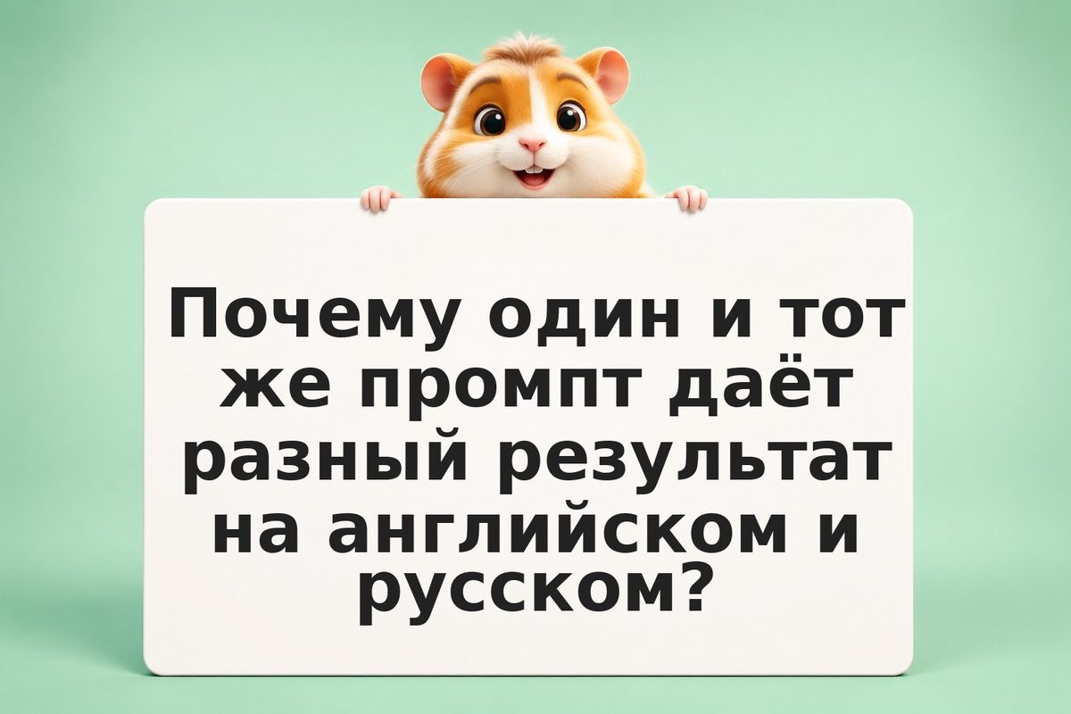 Многоязычный промпт: переводишь задачу — сохраняешь суть