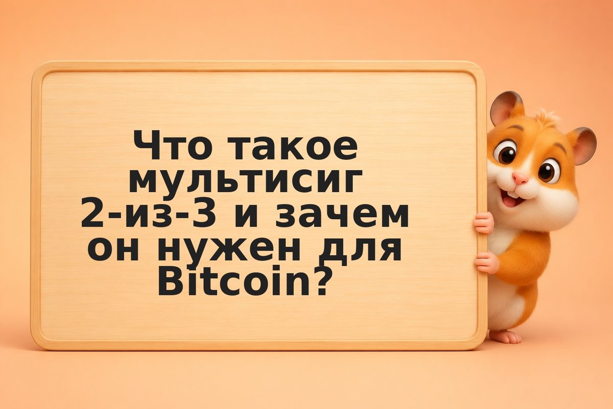 Мультисиг 2-из-3 для Bitcoin: настройка и 12 типичных ошибок