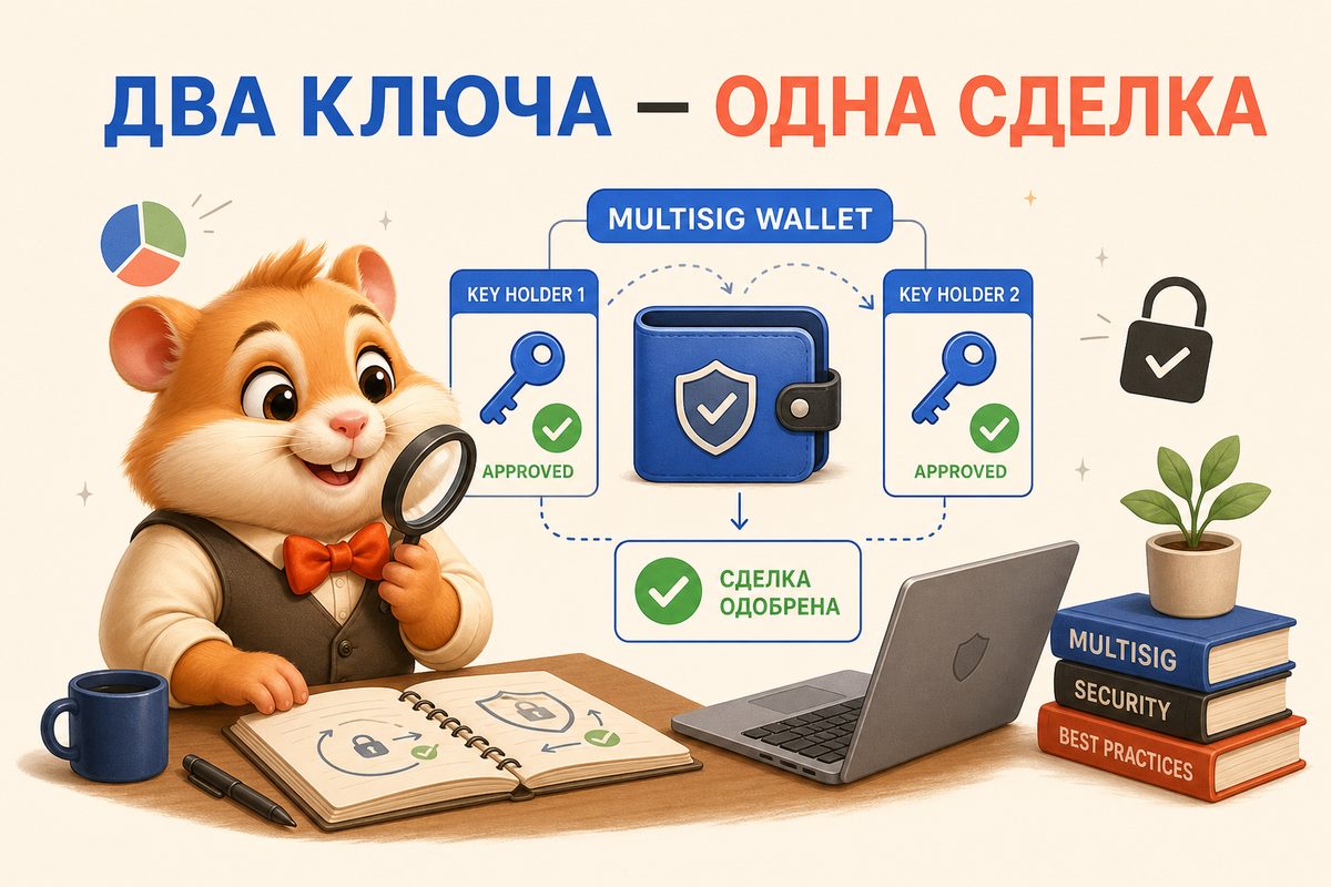 Мультиподписный кошелёк Gnosis Safe: защита через требование 2+ подписей