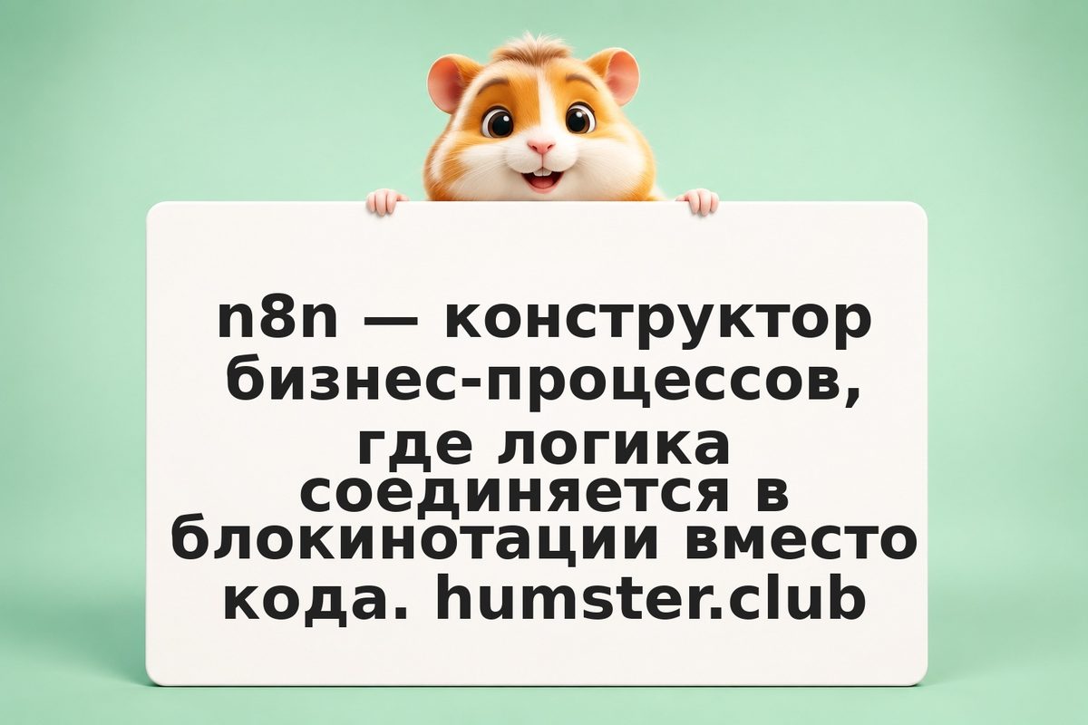 n8n с искусственным интеллектом: как запустить первый workflow с LLM