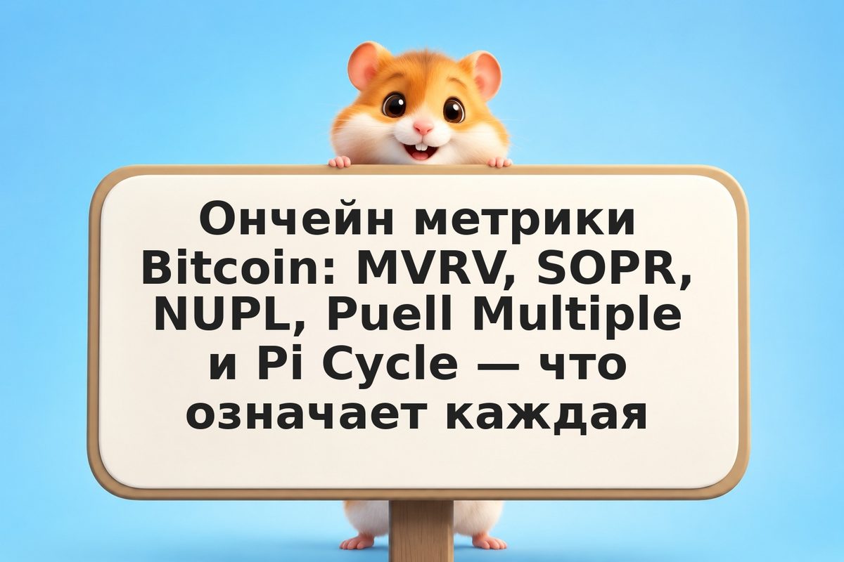 Ончейн метрики Bitcoin: MVRV, SOPR, NUPL, Puell Multiple и Pi Cycle — что означа
