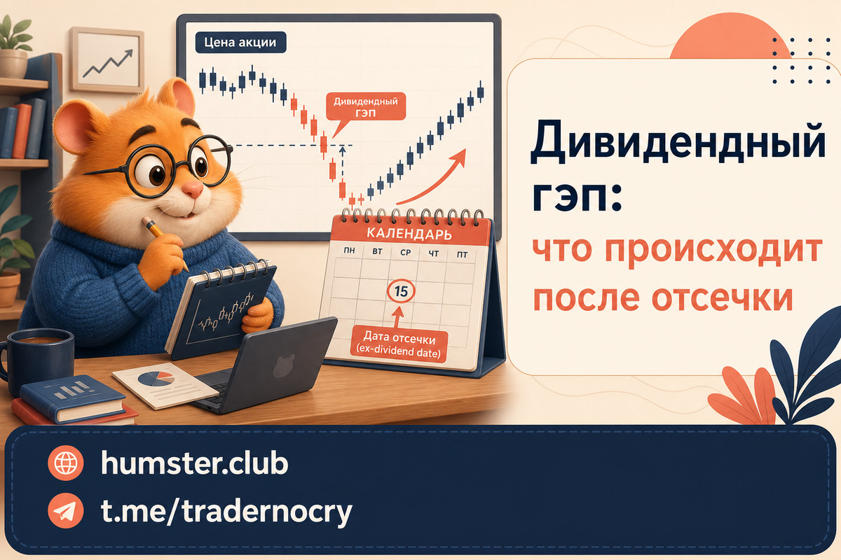 Экс-дата и закрытие гэпа при дивидендных выплатах: как работает эффект в 2026