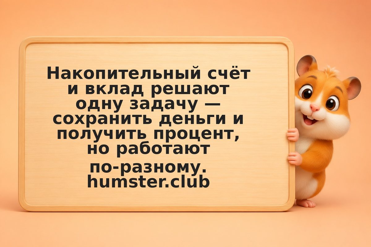 Накопительный счёт vs вклад: что выгоднее в 2026 году