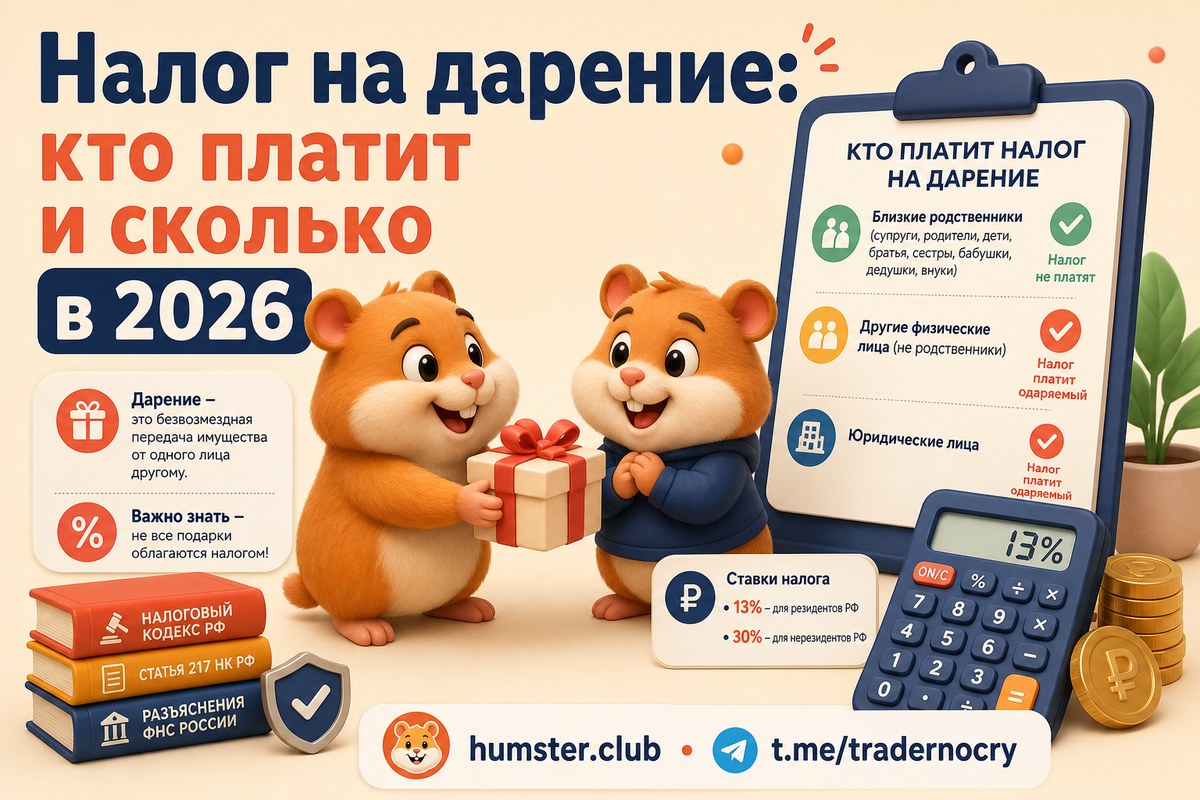 Налог на дарение: кто платит