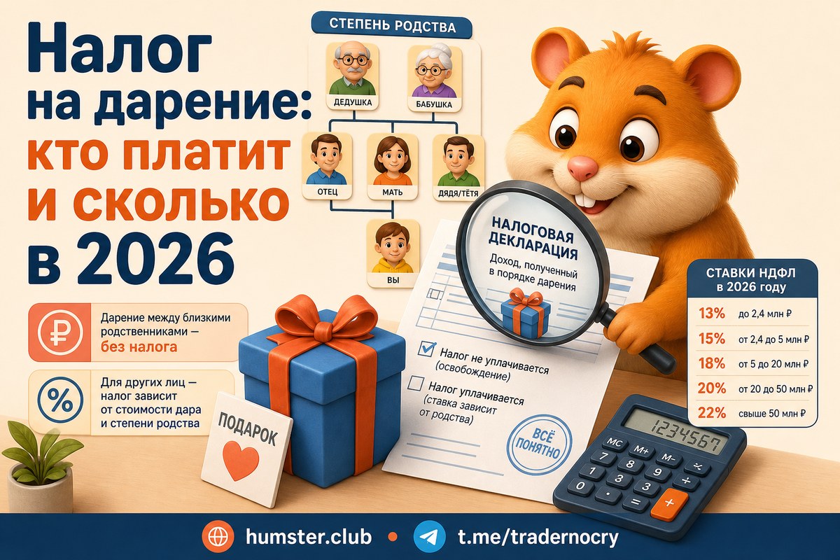 Налог на дарение: кто платит