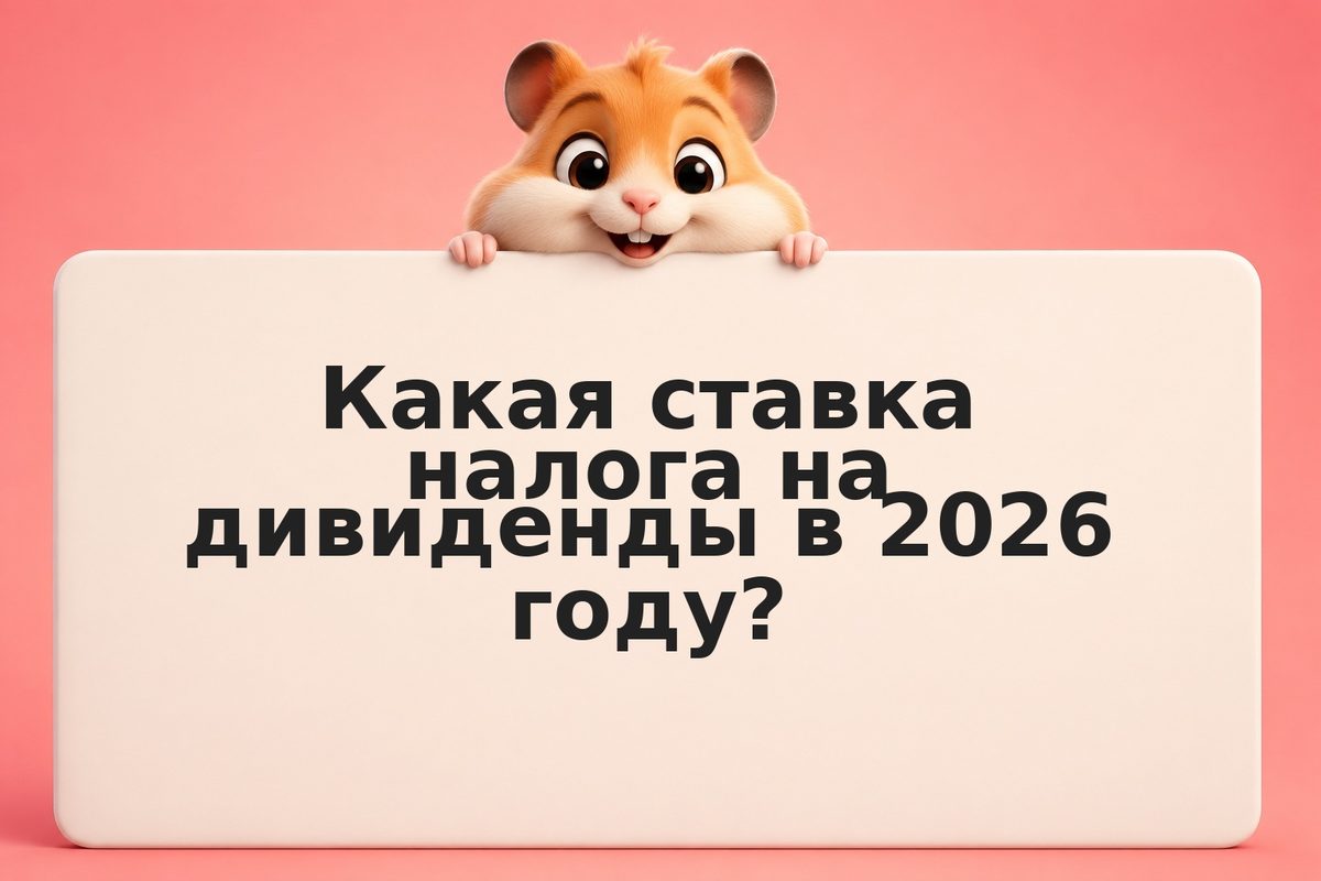 Налог на дивиденды в 2026 году