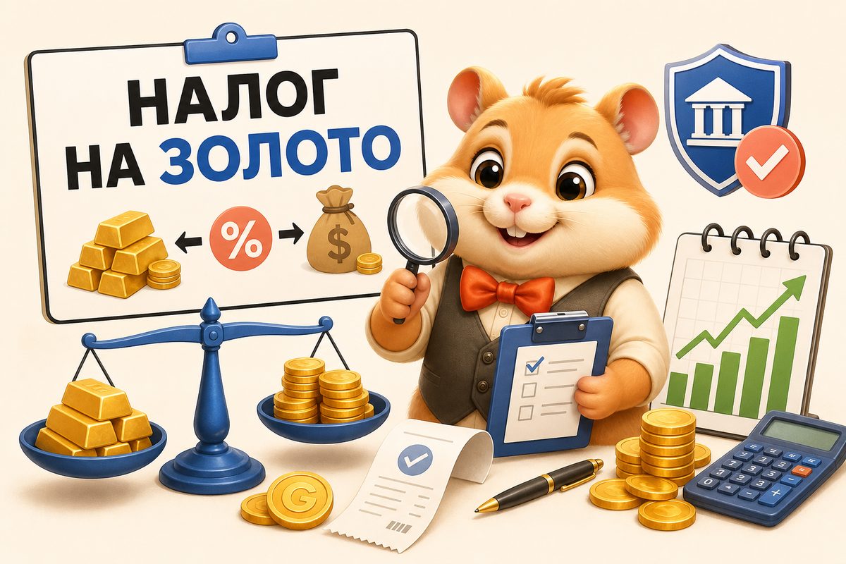 Налог при продаже золота и слитков