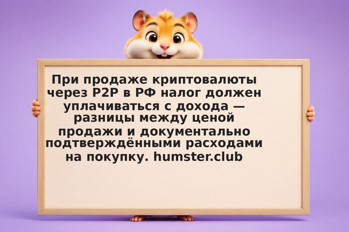 Налоги на P2P-сделки с криптой: почему возникает риск 6% с оборота и как его изб