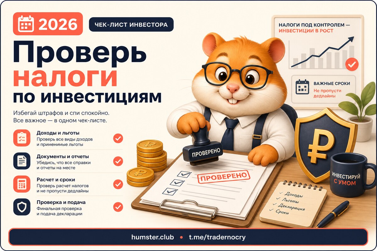 Налоги инвестора 2026: чек-лист