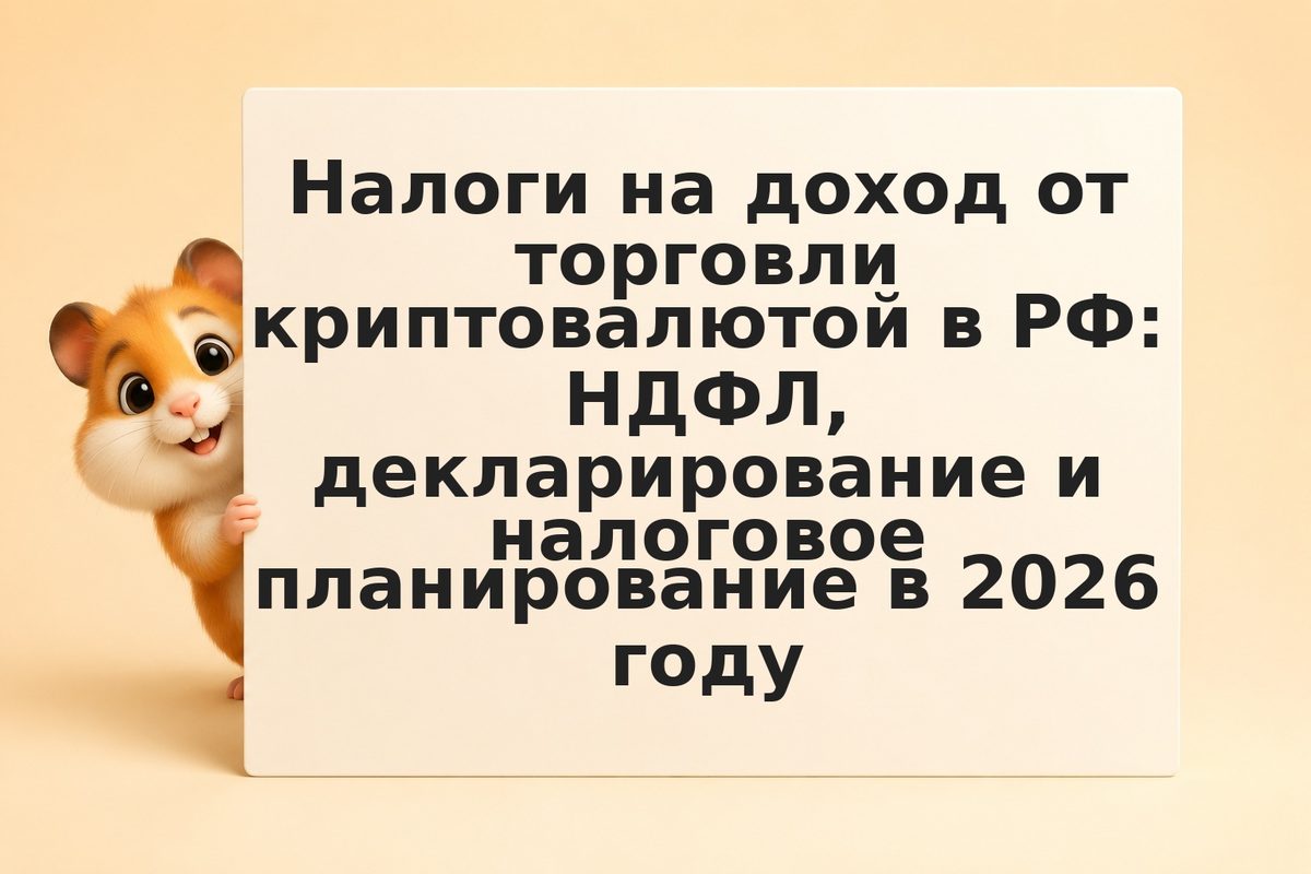 Налоги на доход от торговли криптовалютой в РФ: НДФЛ, декларирование и налоговое